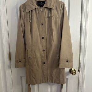 London Fog Women's Beige Trench Coat